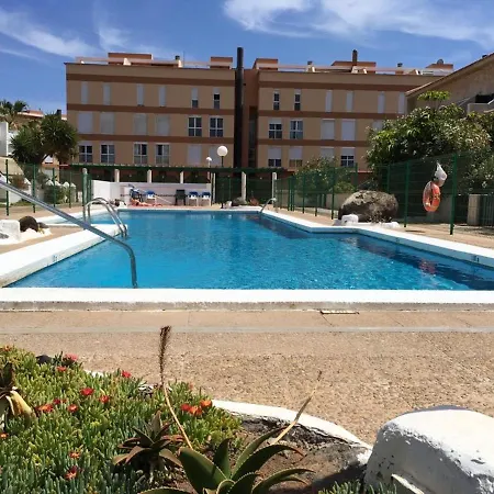 With 2 Bedrooms In El Médano, With Wonderful Sea View, Shared Pool, Furnished Terrace - 200 M From The Beach * El Médano